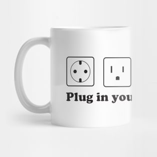 Plug in your pareidolia Mug